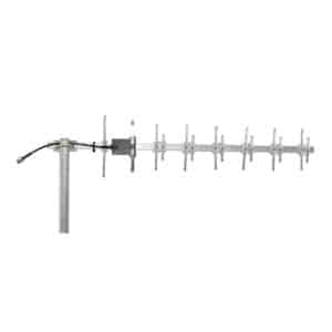 Antena directiva para comunicación celular dual band de 900 a 1900MHz con 12dBi de ganancia