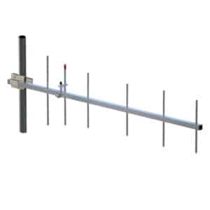 Antena directiva de comunicación para recepción de voz y datos en frecuencia de 450 a 470Mhz de 6 y 12 Elementos