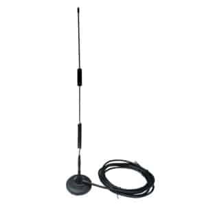 Antena de base mágnetica de tres bandas