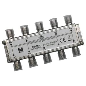 Derivador Alcad 2, 4, 6 y 8 salidas de 5 a 2000MHz con conectores F