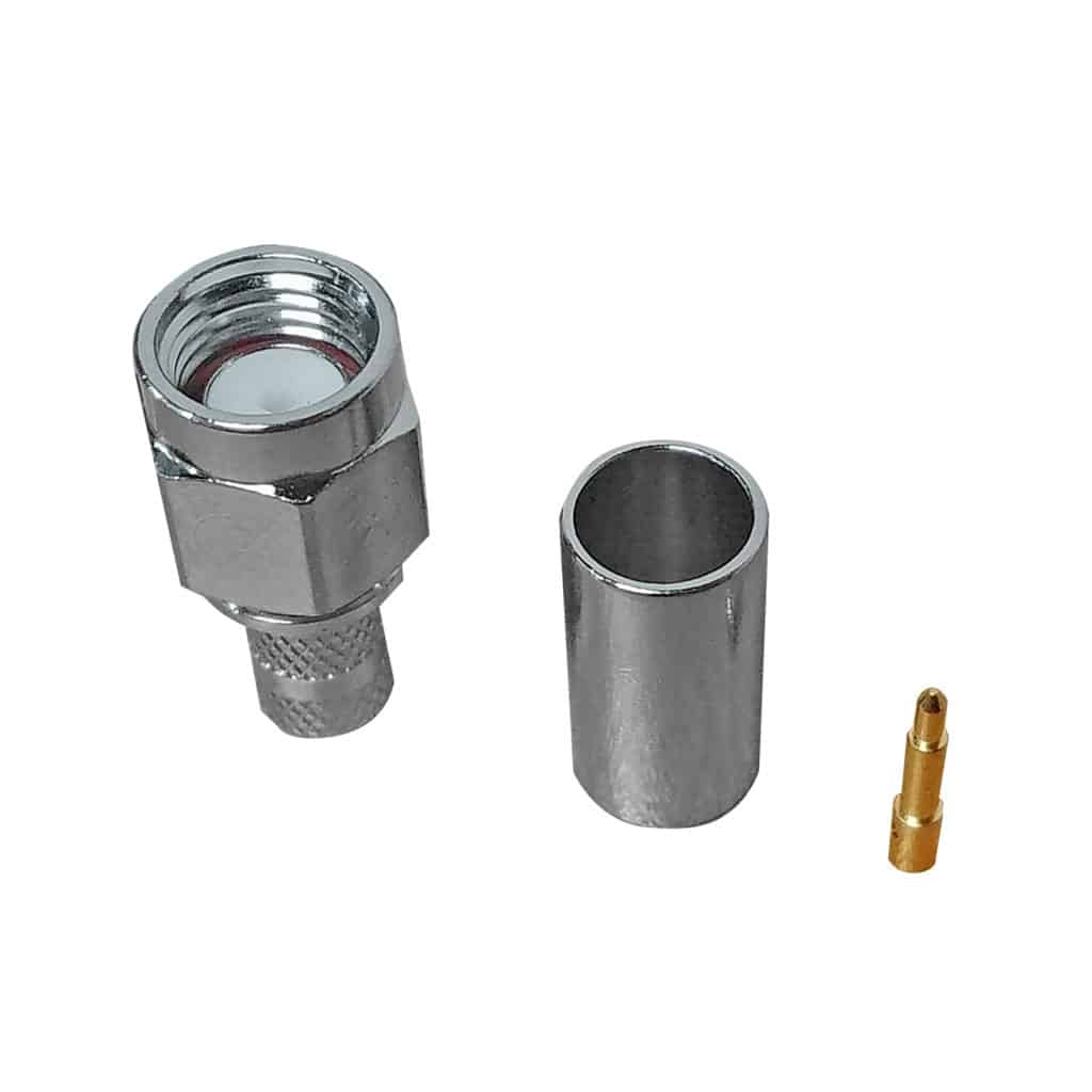 Conector coaxial SMA Macho