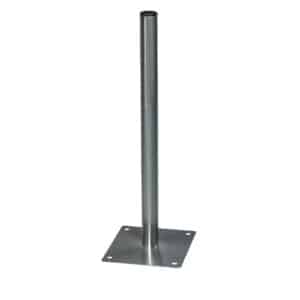 Mástil metalico de cubierta para anclaje horizontal Mástil metalico de cubierta para anclaje horizontal