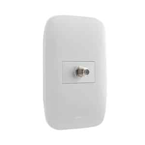 ofrecen una conexión coaxial segura y con un diseño elegante que se integra a la perfección en cualquier ambiente. Ideales para instalaciones de televisión por cable, satelital o terrestre.